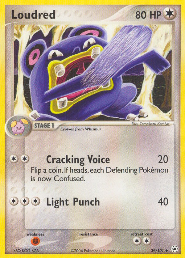 Loudred (39/101) [EX: Hidden Legends] Pokémon