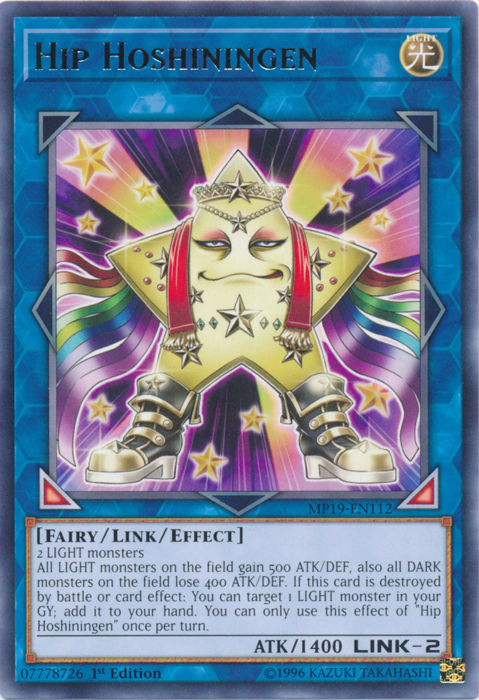 Hip Hoshiningen [MP19-EN112] Rare Yu-Gi-Oh!