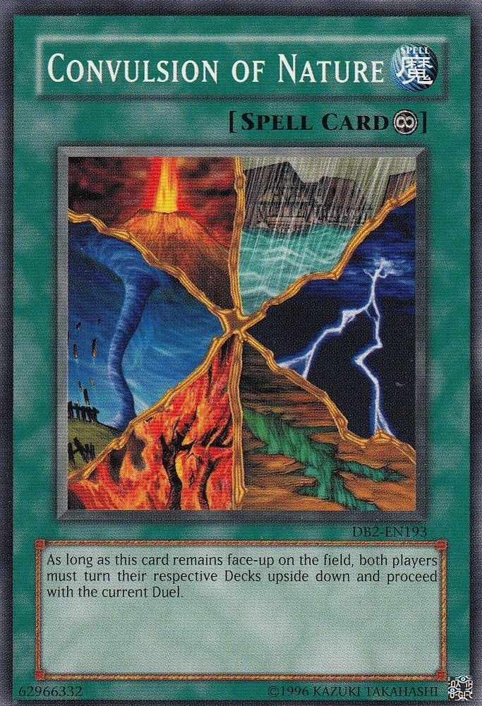 Convulsion of Nature [DB2-EN193] Common Yu-Gi-Oh!