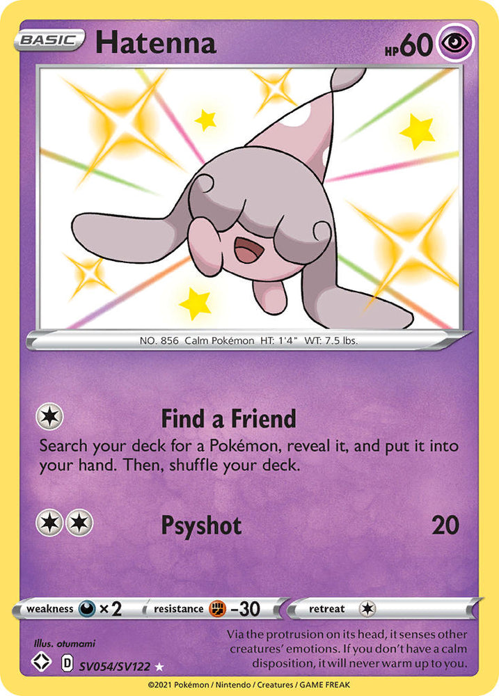 Hatenna (SV054/SV122) [Sword & Shield: Shining Fates] Pokémon