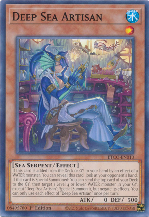 Deep Sea Artisan [ETCO-EN013] Common Yu-Gi-Oh!
