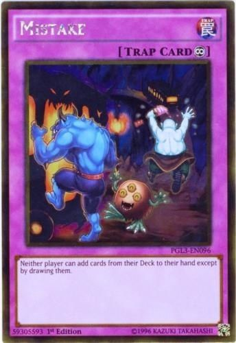 Mistake [PGL3-EN096] Gold Rare Yu-Gi-Oh!
