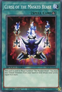 Curse of the Masked Beast [SBCB-EN120] Common Yu-Gi-Oh!