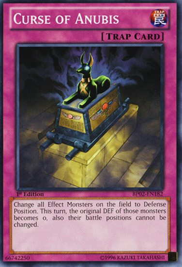 Curse of Anubis [BP02-EN182] Mosaic Rare Yu-Gi-Oh!
