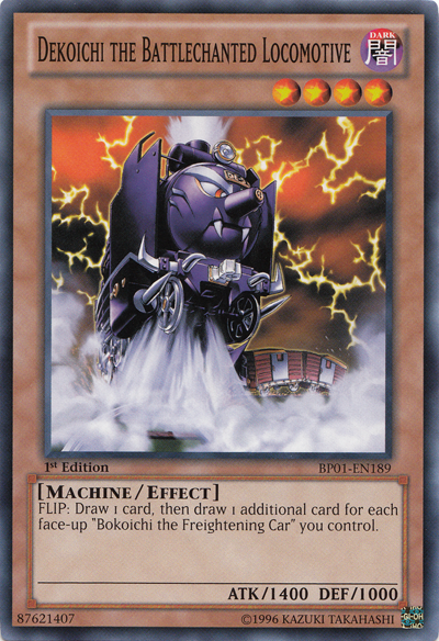 Dekoichi the Battlechanted Locomotive [BP01-EN189] Common Yu-Gi-Oh!