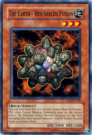 The Earth - Hex-Sealed Fusion [DR3-EN149] Common Yu-Gi-Oh!