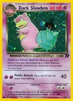 Dark Slowbro (12/82) [Team Rocket Unlimited] Pokémon