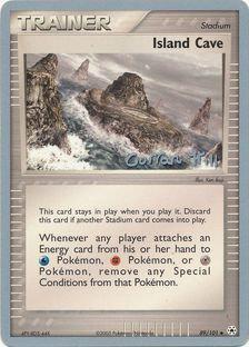 Island Cave (89/101) (Bright Aura - Curran Hill's) [World Championships 2005] Pokémon