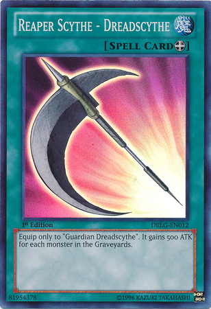 Reaper Scythe - Dreadscythe [DRLG-EN012] Super Rare Yu-Gi-Oh!