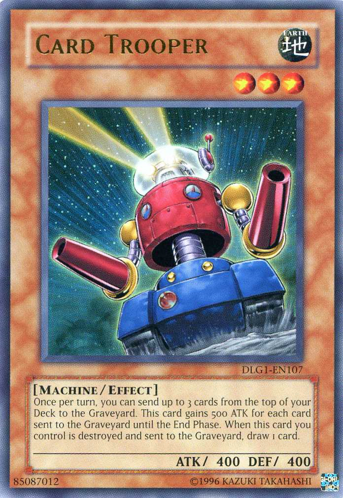Card Trooper [DLG1-EN107] Ultra Rare Yu-Gi-Oh!