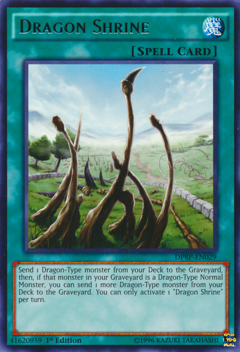 Dragon Shrine [DPRP-EN029] Rare Yu-Gi-Oh!