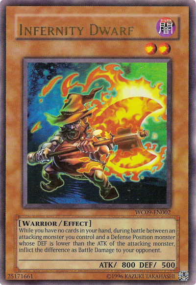 Infernity Dwarf [WC09-EN002] Ultra Rare Yu-Gi-Oh!