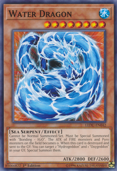 Water Dragon [LEDU-EN042] Common Yu-Gi-Oh!
