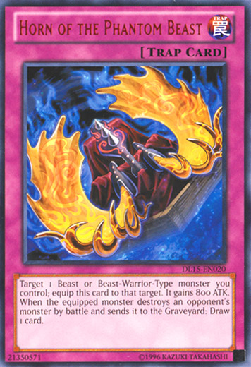Horn of the Phantom Beast (Red) [DL15-EN020] Rare Yu-Gi-Oh!