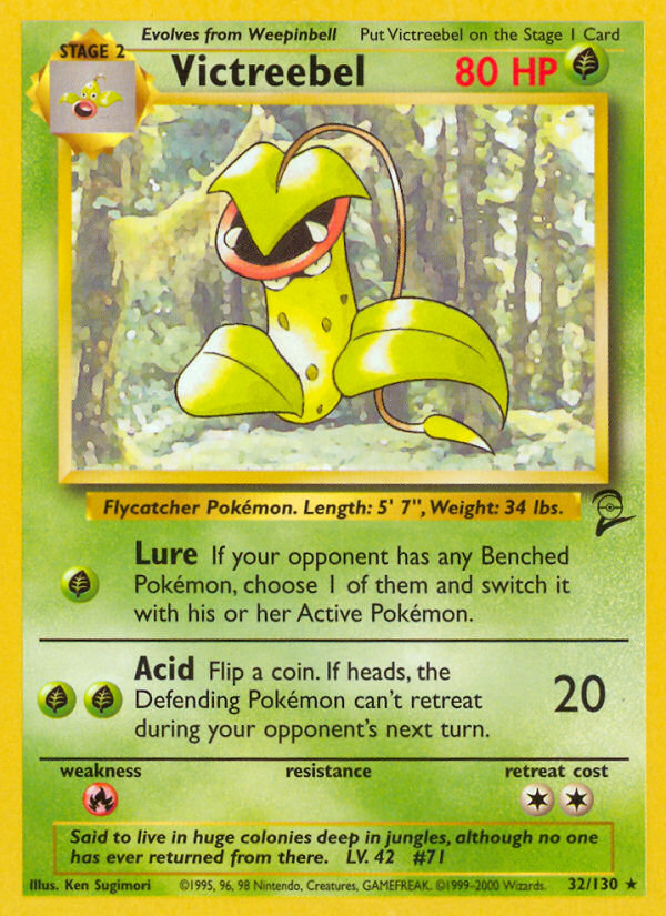 Victreebel (32/130) [Base Set 2] Pokémon