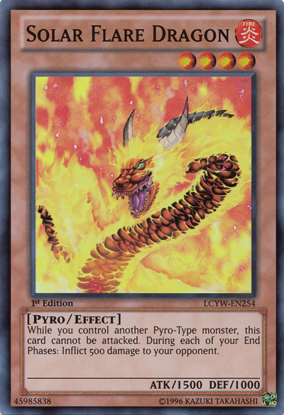 Solar Flare Dragon [LCYW-EN254] Super Rare Yu-Gi-Oh!