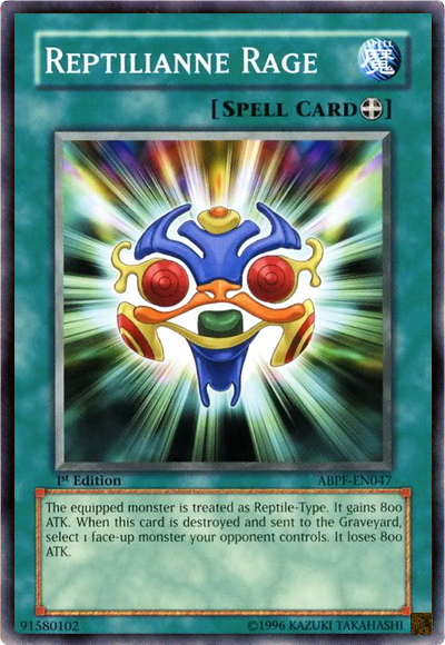 Reptilianne Rage [ABPF-EN047] Common Yu-Gi-Oh!