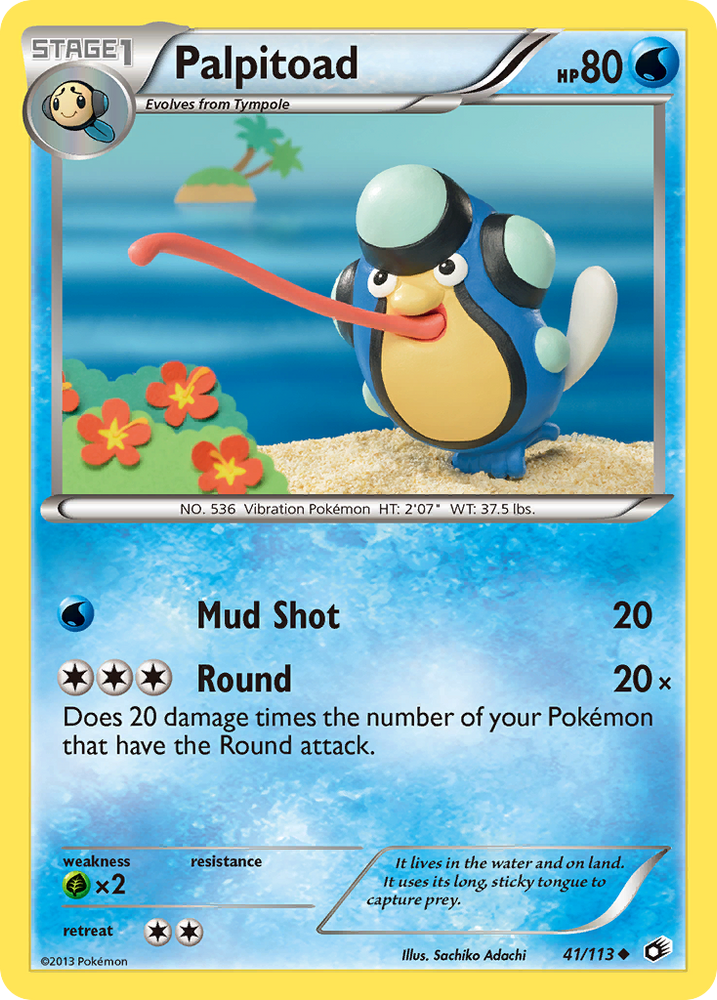 Palpitoad (41/113) [Black & White: Legendary Treasures] Pokémon