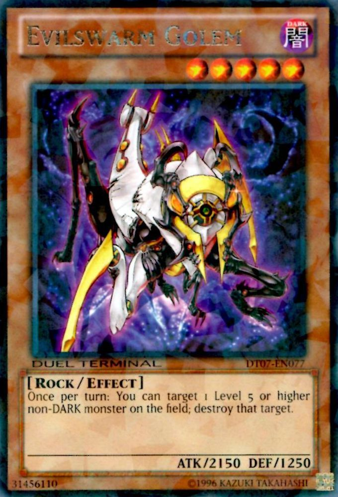 Evilswarm Golem [DT07-EN077] Rare Yu-Gi-Oh!