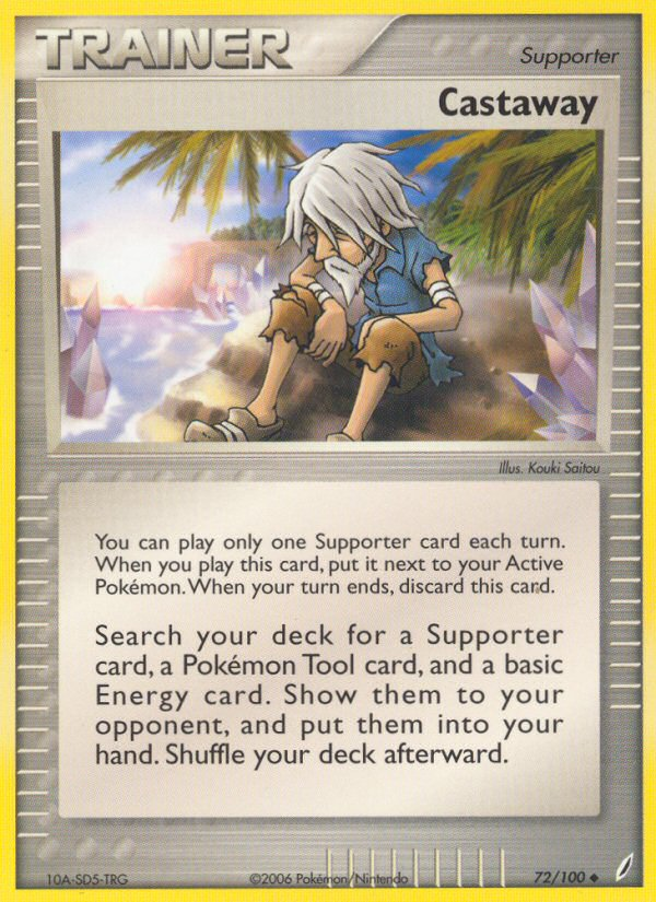 Castaway (72/100) [EX: Crystal Guardians] Pokémon