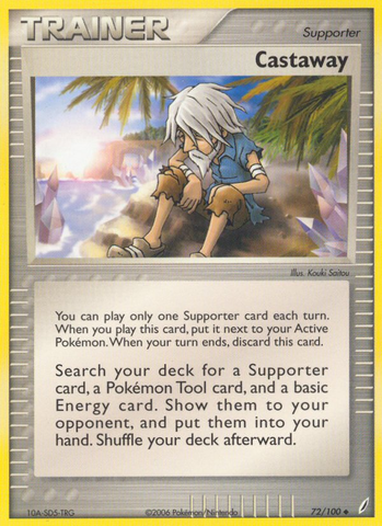 Castaway (72/100) [EX: Crystal Guardians] Pokémon