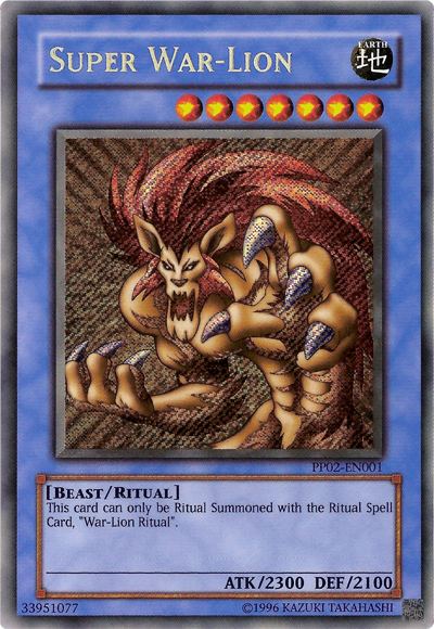 Super War-Lion [PP02-EN001] Secret Rare Yu-Gi-Oh!