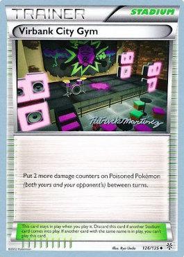 Virbank City Gym (126/135) (Punches 'n' Bites - Patrick Martinez) [World Championships 2015] Pokémon