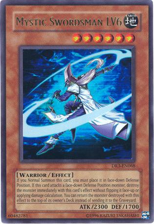 Mystic Swordsman LV6 [DR3-EN068] Ultra Rare Yu-Gi-Oh!