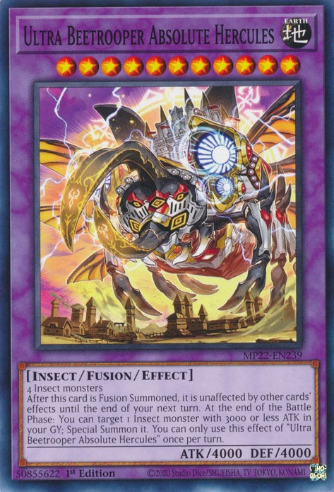 Ultra Beetrooper Absolute Hercules [MP22-EN239] Common Yu-Gi-Oh!