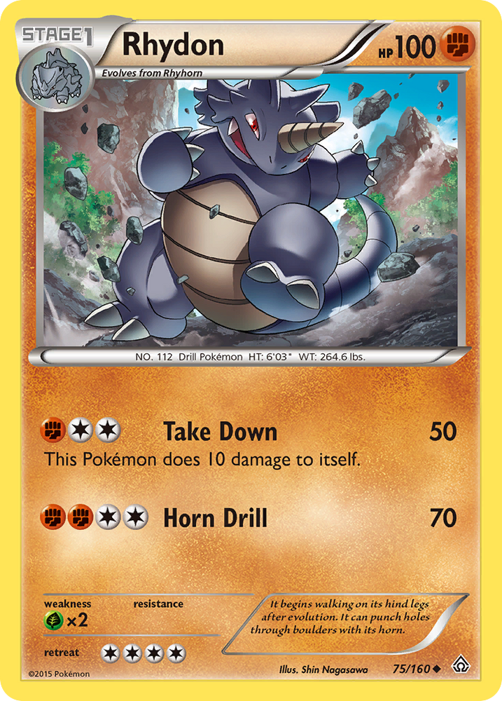 Rhydon (75/160) [XY: Primal Clash] Pokémon