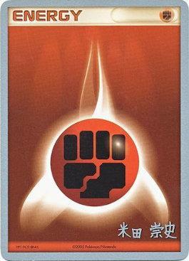 Fighting Energy (Dark Tyranitar Deck - Takashi Yoneda) [World Championships 2005] Pokémon