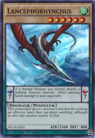 Lancephorhynchus (SE) [NECH-ENS01] Super Rare Yu-Gi-Oh!