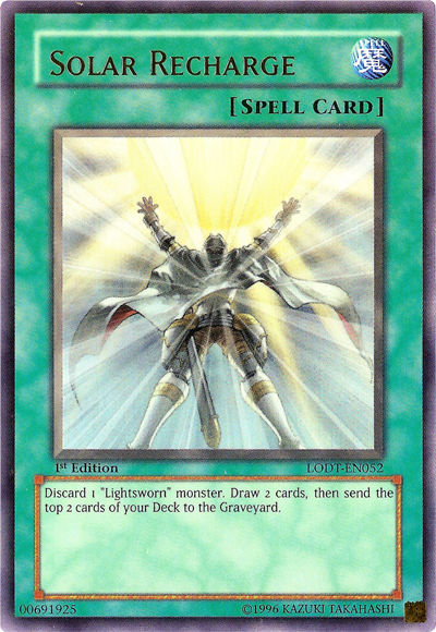 Solar Recharge [LODT-EN052] Ultra Rare Yu-Gi-Oh!