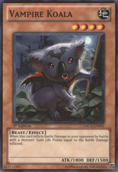 Vampire Koala [ORCS-EN093] Common Yu-Gi-Oh!