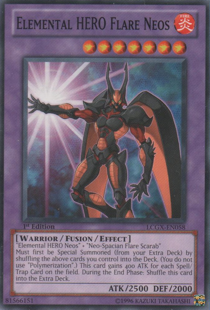 Elemental HERO Flare Neos [LCGX-EN058] Common Yu-Gi-Oh!