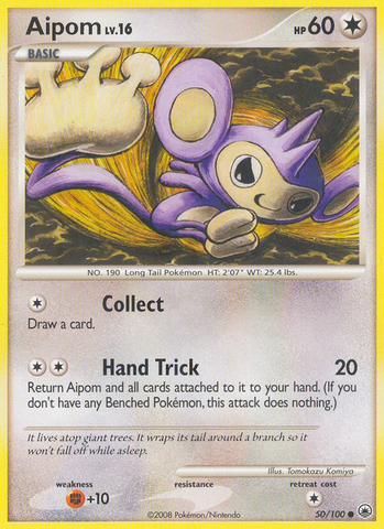 Aipom (50/100) [Diamond & Pearl: Majestic Dawn] Pokémon