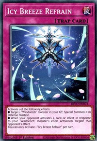Icy Breeze Refrain [BLVO-EN072] Common Yu-Gi-Oh!