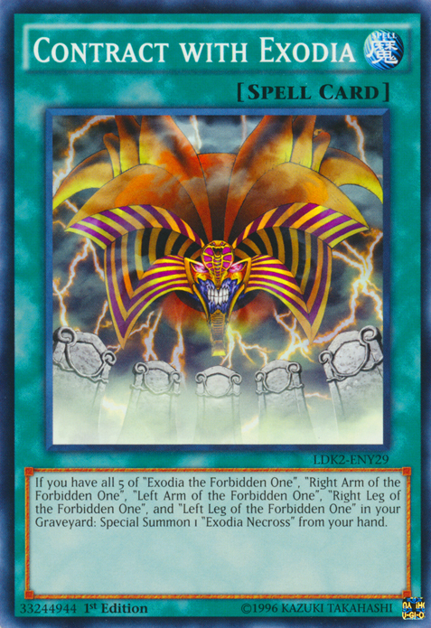 Contract with Exodia [LDK2-ENY29] Common Yu-Gi-Oh!