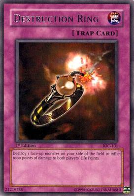 Destruction Ring [IOC-101] Rare Yu-Gi-Oh!