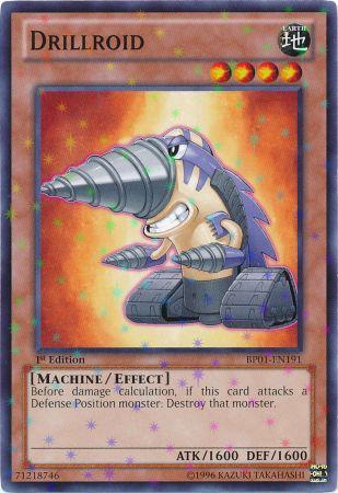 Drillroid [BP01-EN191] Starfoil Rare Yu-Gi-Oh!