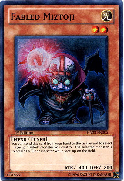 Fabled Miztoji [HA03-EN005] Super Rare Yu-Gi-Oh!