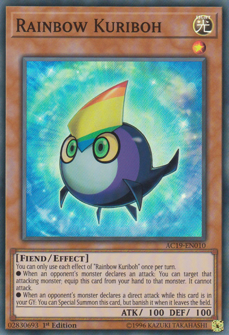 Rainbow Kuriboh [AC19-EN010] Super Rare Yu-Gi-Oh!