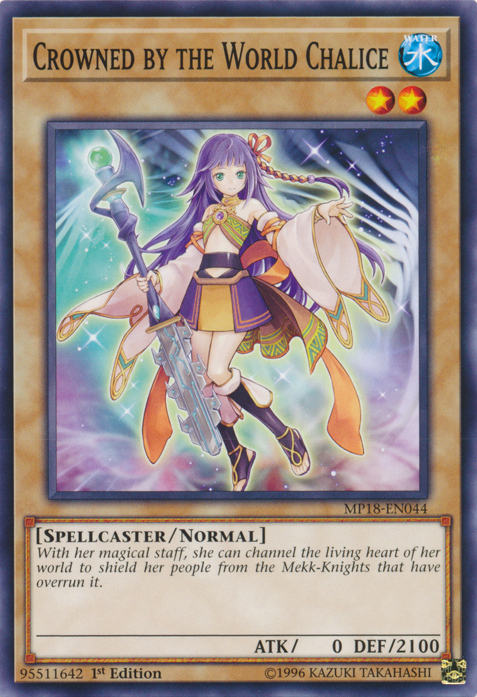 Crowned by the World Chalice [MP18-EN044] Common Yu-Gi-Oh!