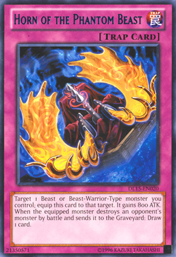 Horn of the Phantom Beast (Blue) [DL15-EN020] Rare Yu-Gi-Oh!