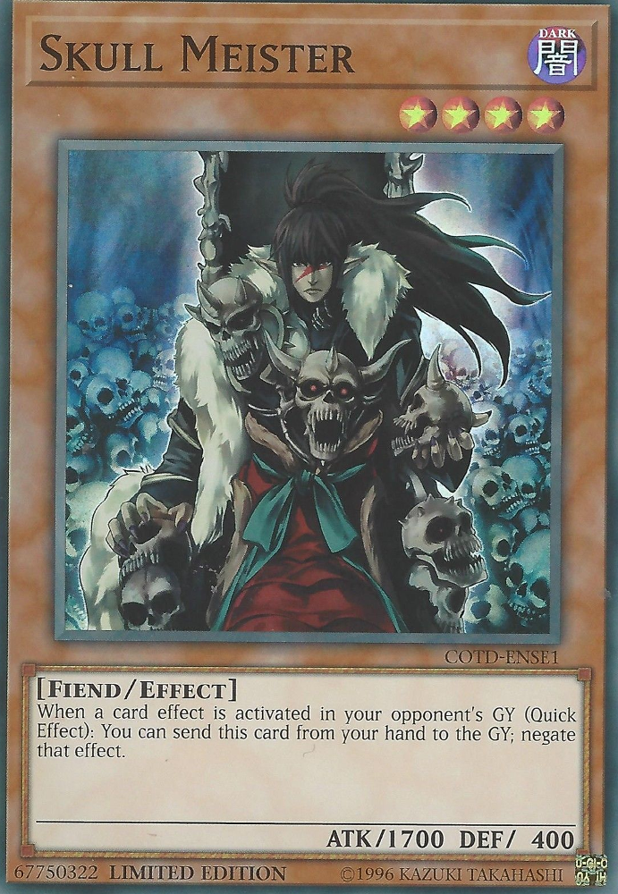 Skull Meister [COTD-ENSE1] Super Rare Yu-Gi-Oh!