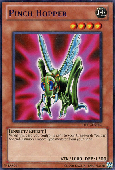 Pinch Hopper (Purple) [DL13-EN006] Rare Yu-Gi-Oh!
