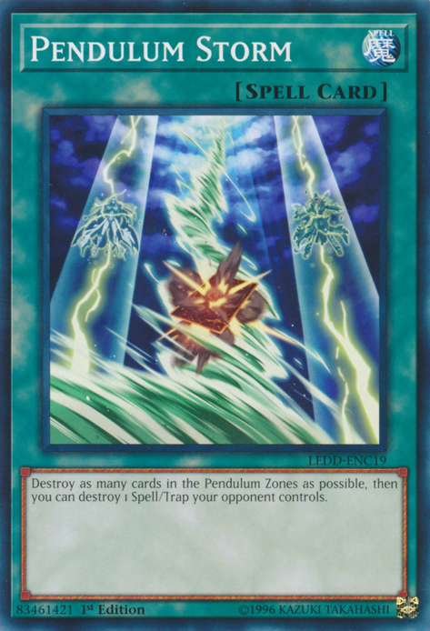 Pendulum Storm [LEDD-ENC19] Common Yu-Gi-Oh!