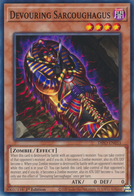 Devouring Sarcoughagus [DIFO-EN033] Common Yu-Gi-Oh!