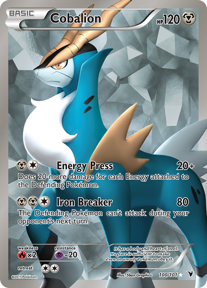 Cobalion (100/101) [Black & White: Noble Victories] Pokémon