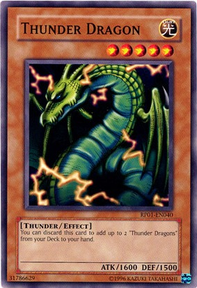 Thunder Dragon [RP01-EN040] Common Yu-Gi-Oh!